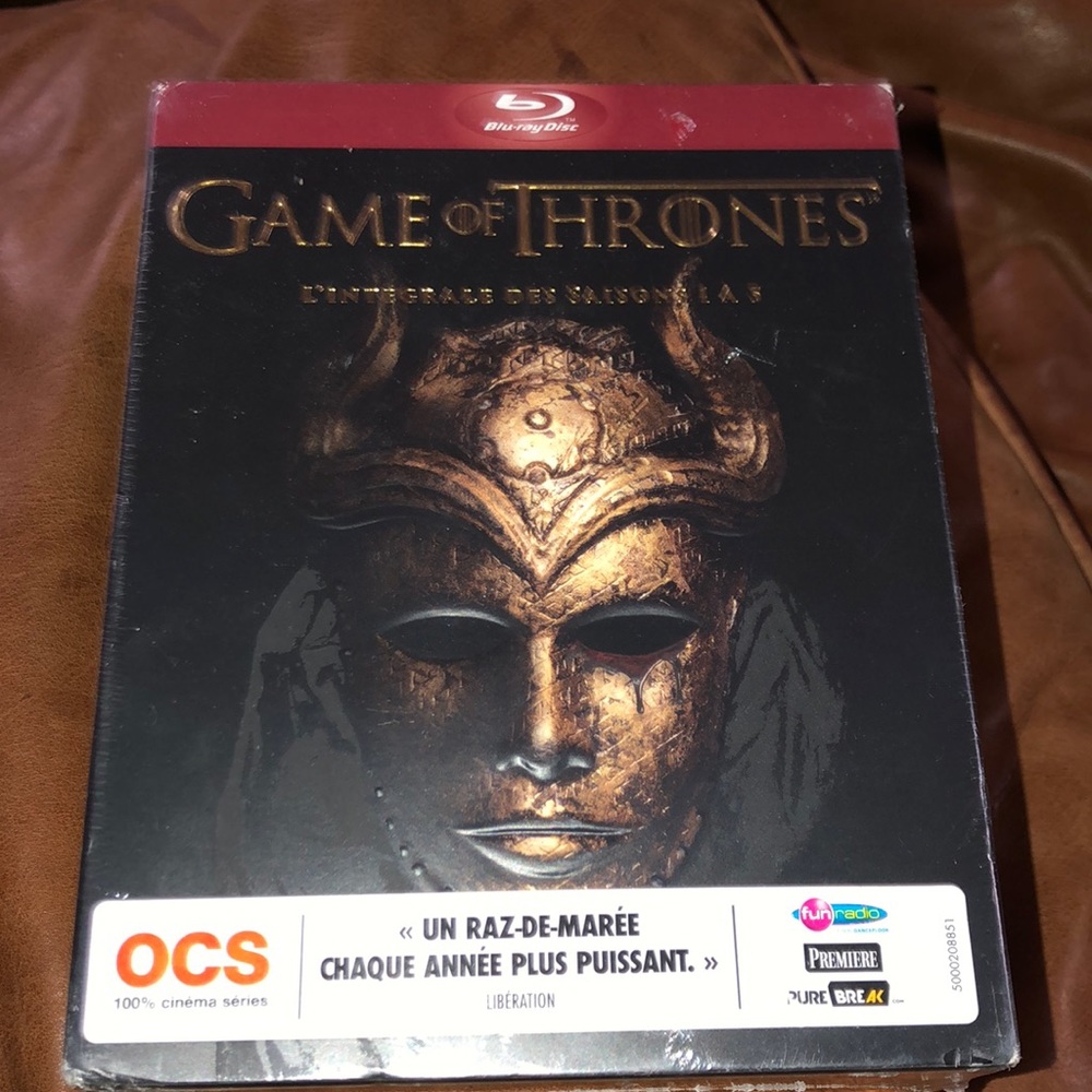 Game of thrones 1-5 French